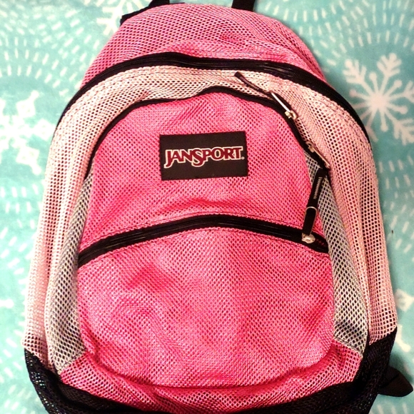 Retro Jansport Mesh Backpack | Poshmark